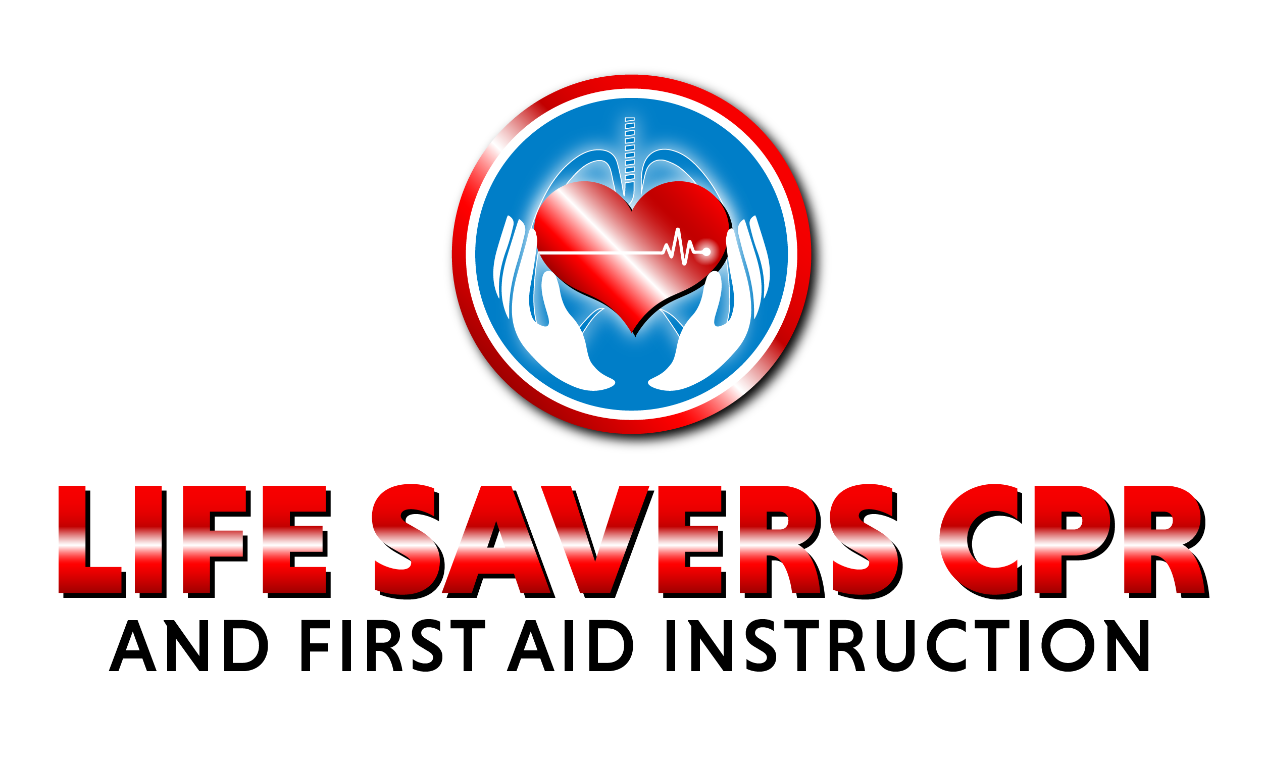 Life Savers CPR & First Aid Instruction Logo
